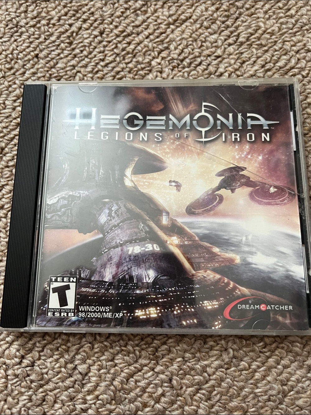 Hegemonia: Legions of Iron Y2K PC Game - Black/Gray